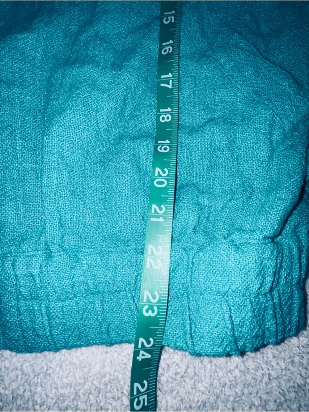Stylish Teal Jacket and pants suit size large - Picture 5 of 14